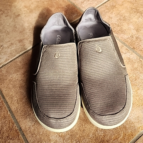 Olukai Nohea Mesh Casual Convertable Loafer Shoe 8.5 Mustang Lime Peel - Picture 2 of 11